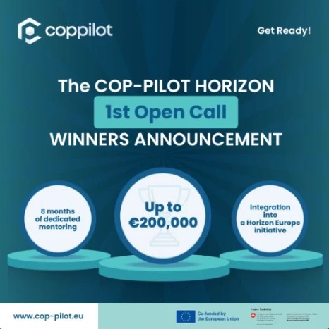 COP-PILOT Horizon 1st Open Call - Winners Announcement